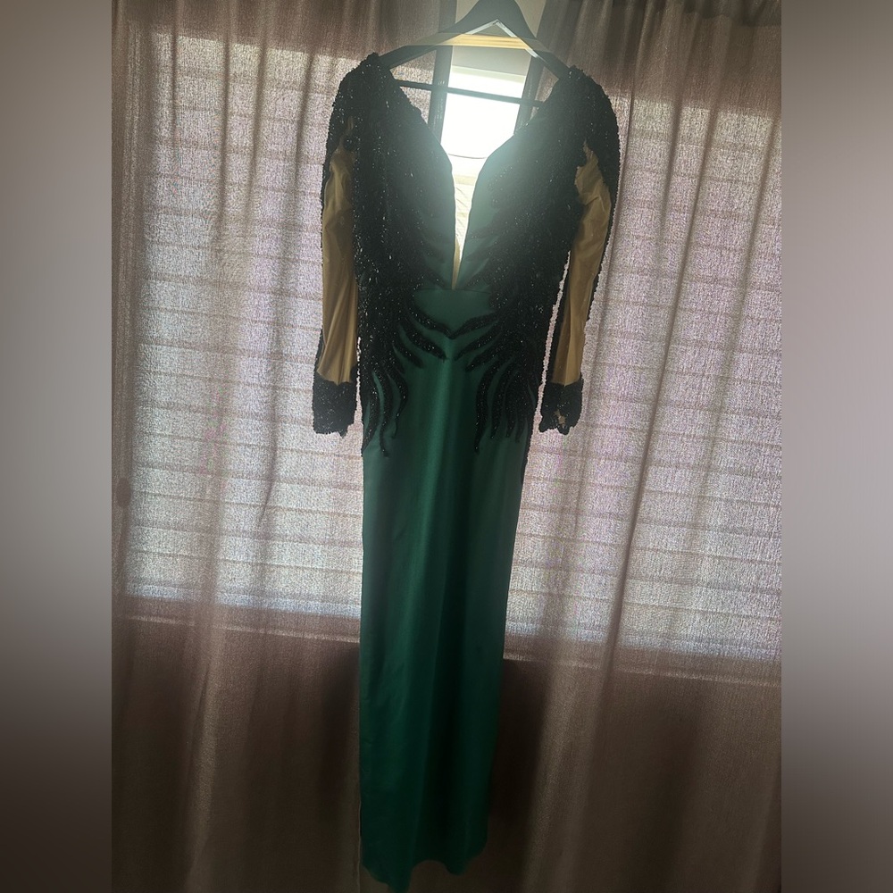 Custom made Adolfo Sanchez evening gown